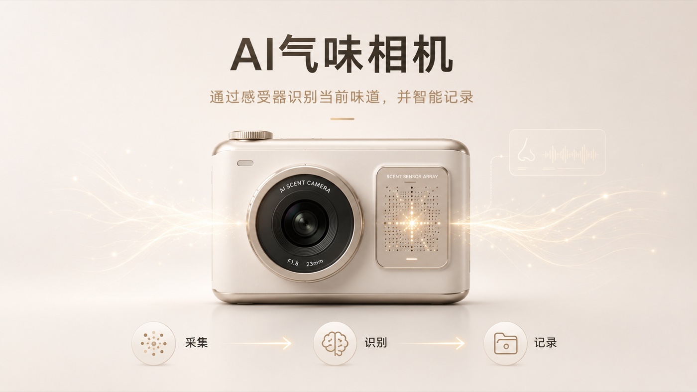 AI 气味相机：识别当前味道并智能记录